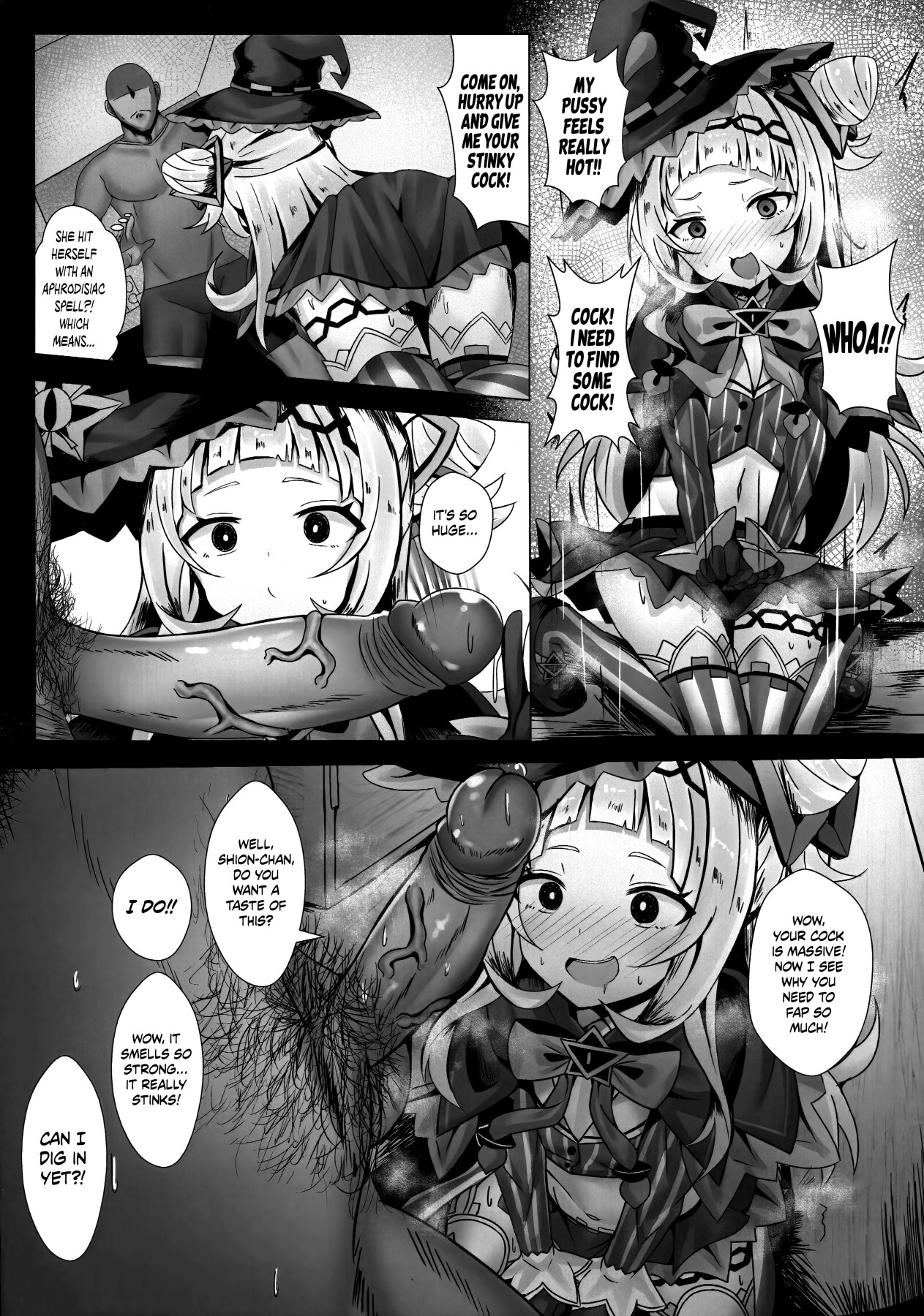 Hentai Manga Comic-Erolive ~ Murasaki Shion's Infinite Womb Impact VTuber Edition!-Read-6